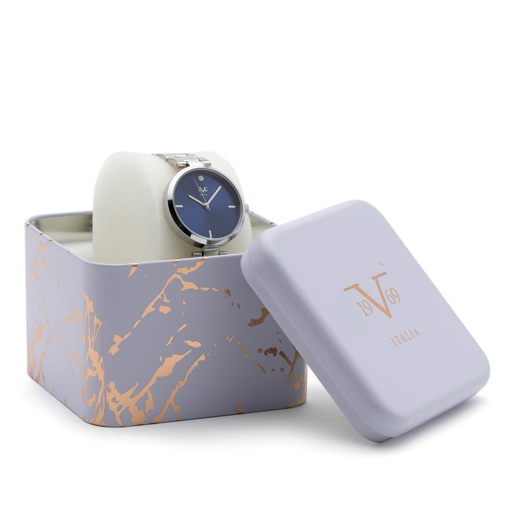 Reloj 19v69 Italia V1969-256-1 Plateado Mujer