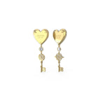 Aros Guess Dorados JUBE04217JWYGT-U
