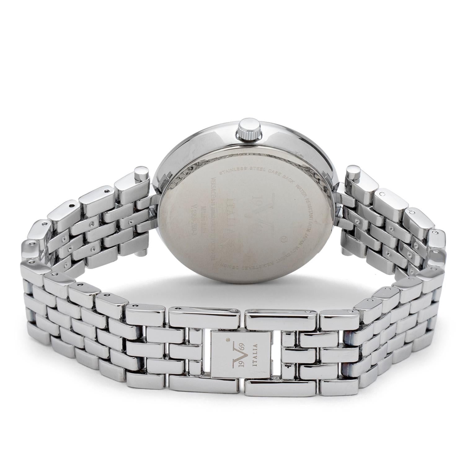 Reloj 19v69 Italia V1969-260-3 Plateado Mujer