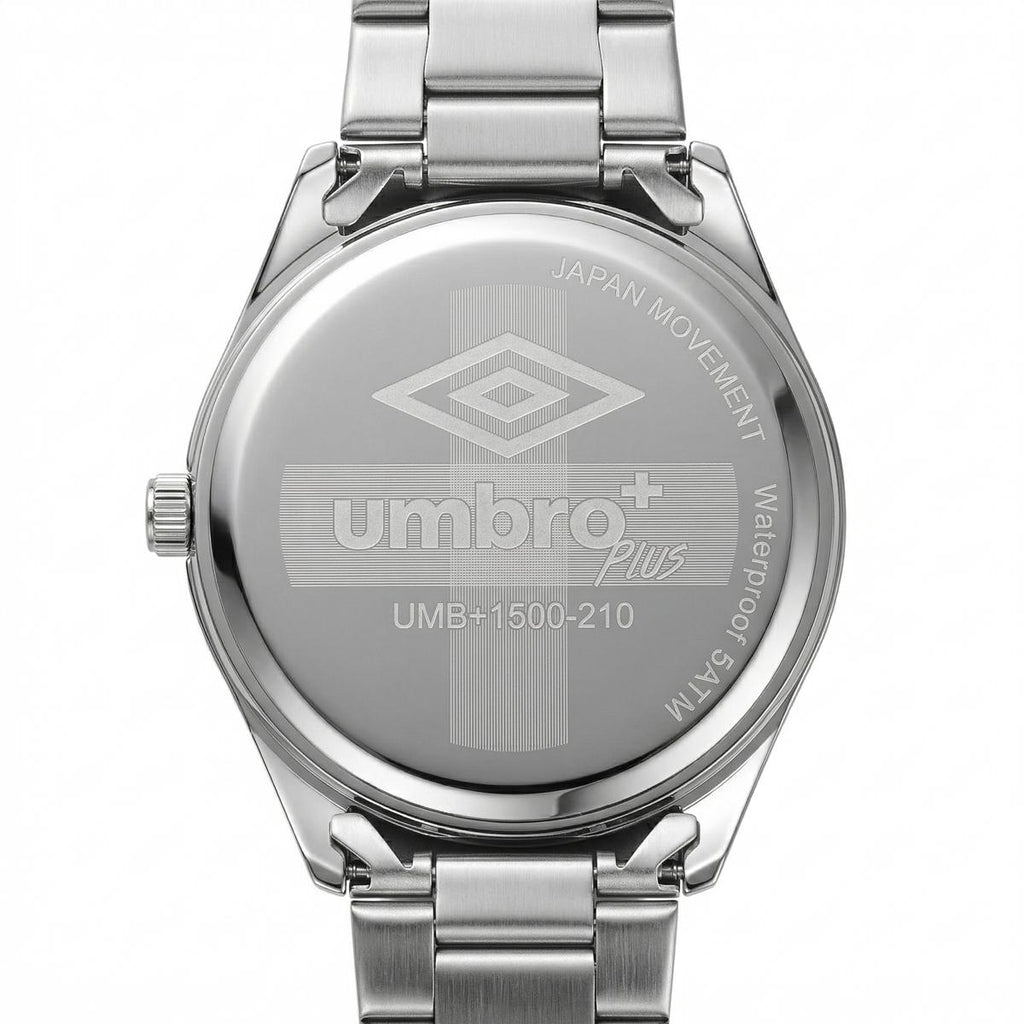 Reloj Análogo Hombre Umbro Plus Plateado UMBP-1500-210