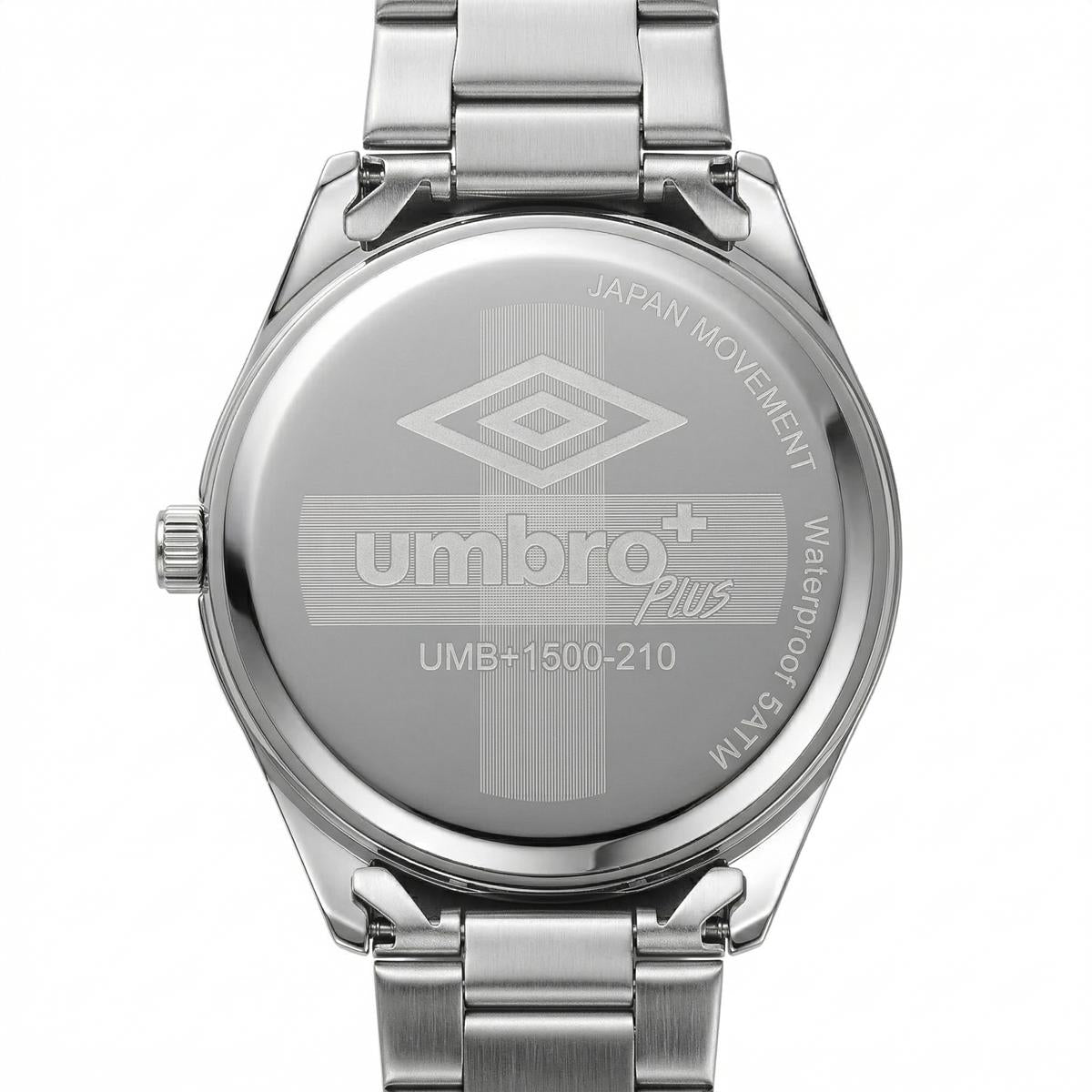 Reloj Análogo Hombre Umbro Plus Plateado UMBP-1500-210