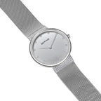 Reloj Análogo Mujer Bering Plateado 10135-000