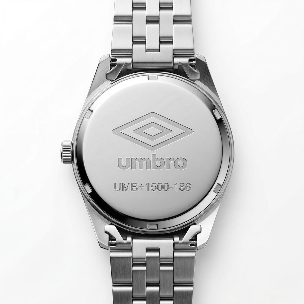 Reloj Análogo Hombre Umbro Plus Plateado UMBP-1500-186