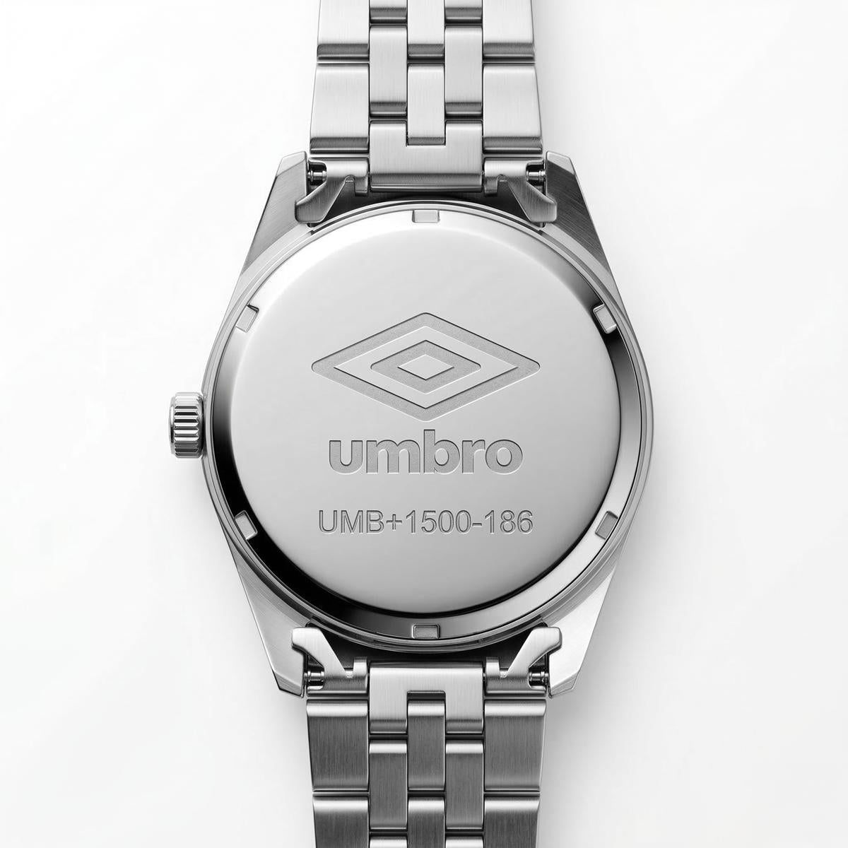 Reloj Análogo Hombre Umbro Plus Plateado UMBP-1500-186