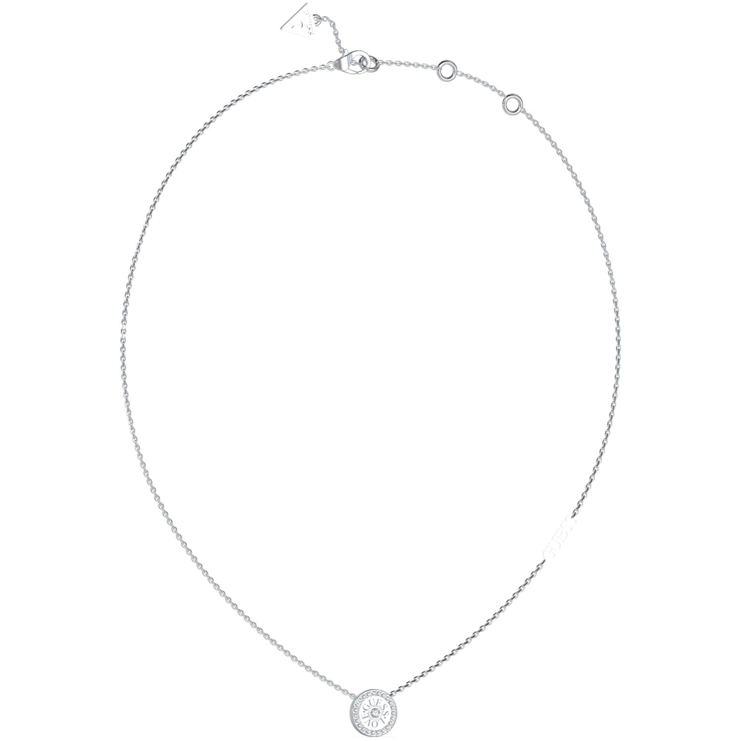 Collar Guess Plateado Mujer JUBN04080JWRHT-U