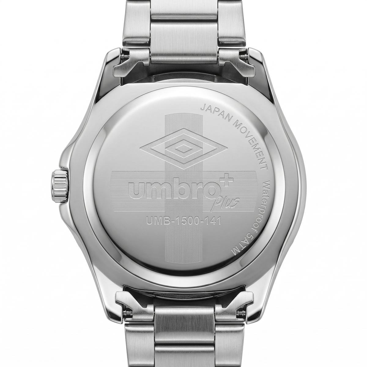 Reloj Análogo Hombre Umbro Plus Plateado UMBP-1500-141