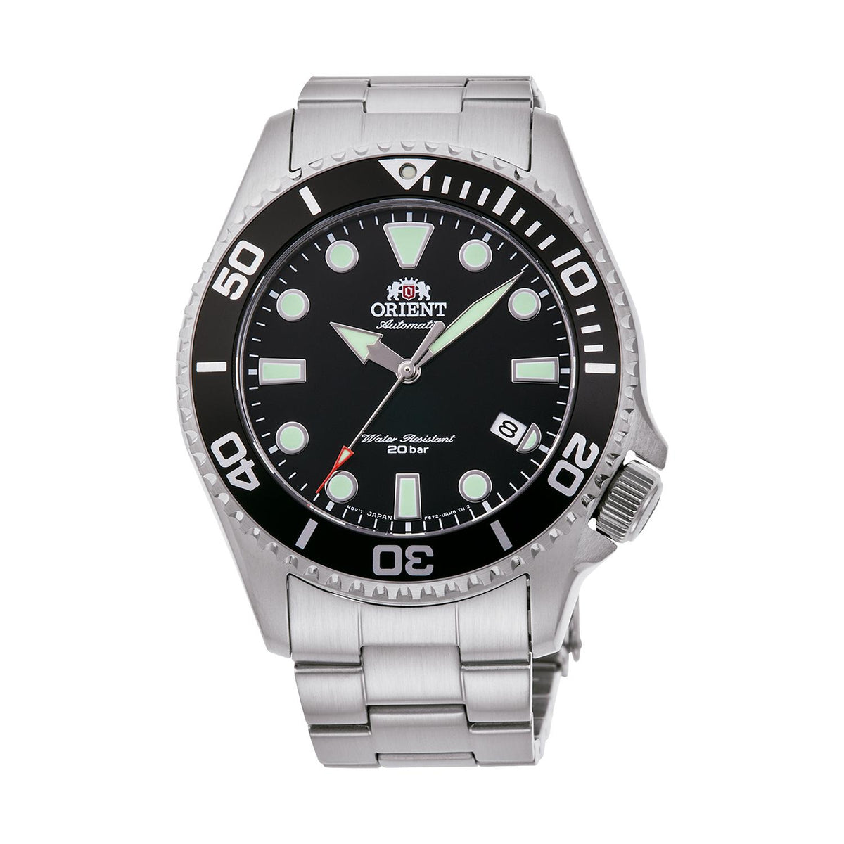 Reloj Hombre Plateado Orient RA-AC0K01B