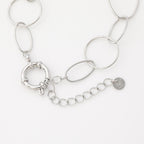 Collar 19V69 Italia Plateado Mujer STNE600