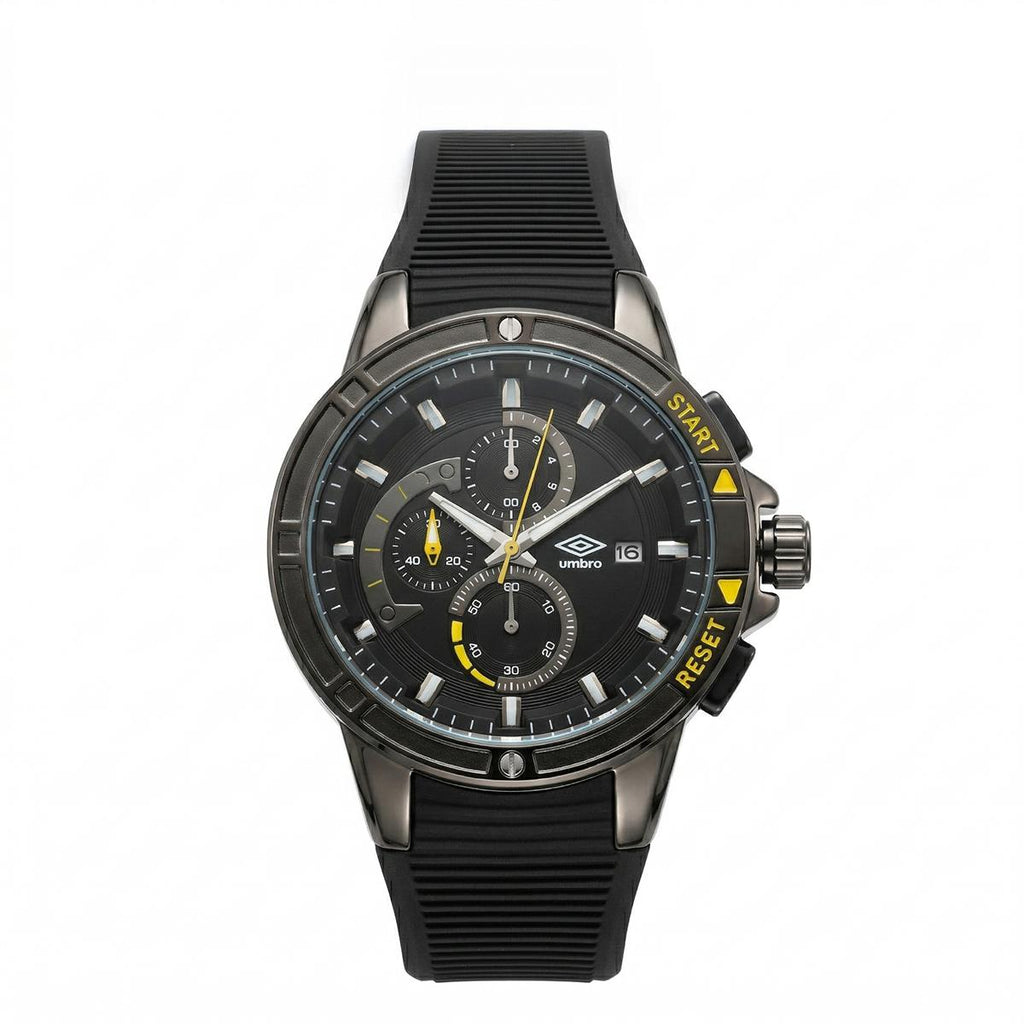 Reloj Análogo Hombre Umbro Plus Negro UMBP-1500-86
