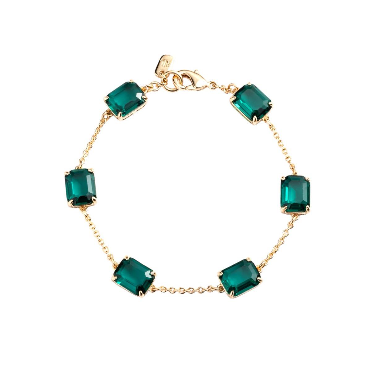 Pulsera Lauren Ralph Lauren Dorado Rojo 14B00459