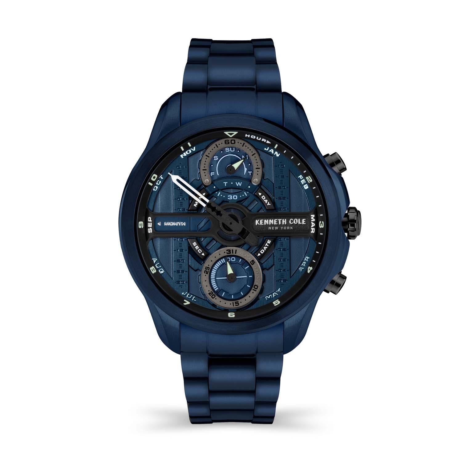 Reloj Kenneth Cole New York KCWGI2125501 Azul Hombre
