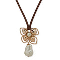 Collar Mujer Anne Klein Beauty In Bloom Dorado