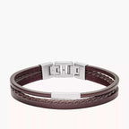 Brazalete Fossil Café Hombre JF03323040