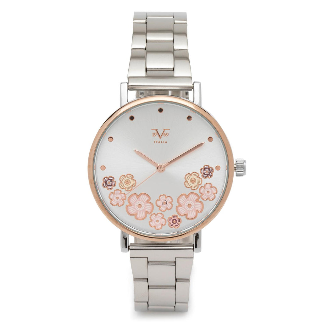 Reloj 19v69 Italia V1969-267-4 Plateado Mujer