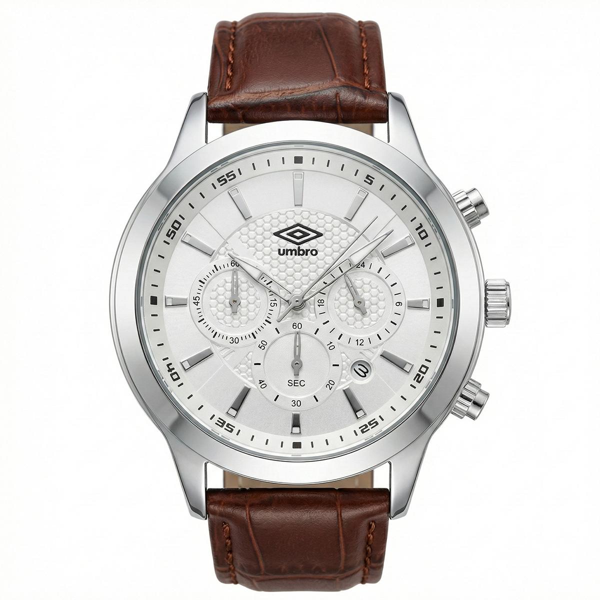 Reloj Análogo Hombre Umbro Plus Café UMBP-1500-83