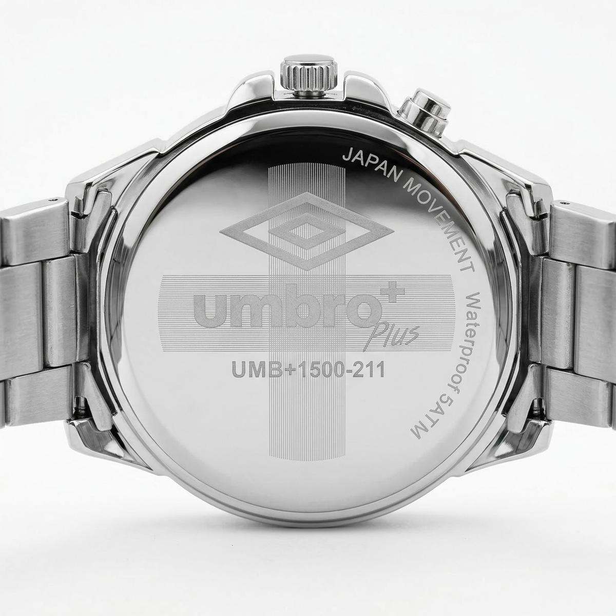 Reloj Análogo Hombre Umbro Plus Plateado UMBP-1500-211