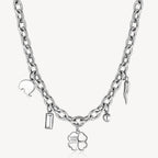 Collar Brosway BHKN070 Plateado Mujer