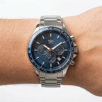 Reloj Análogo Hombre Umbro Plus Plateado UMBP-1500-156