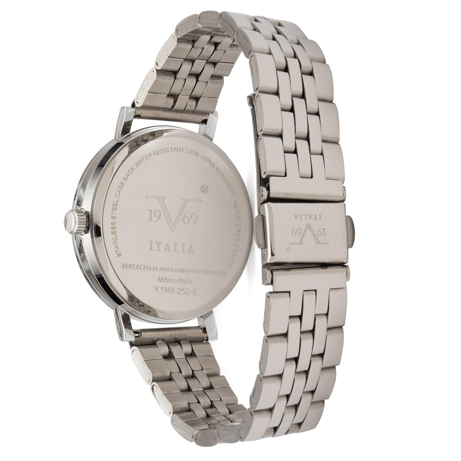 Reloj 19v69 Italia V1969-252-5 Plateado Mujer