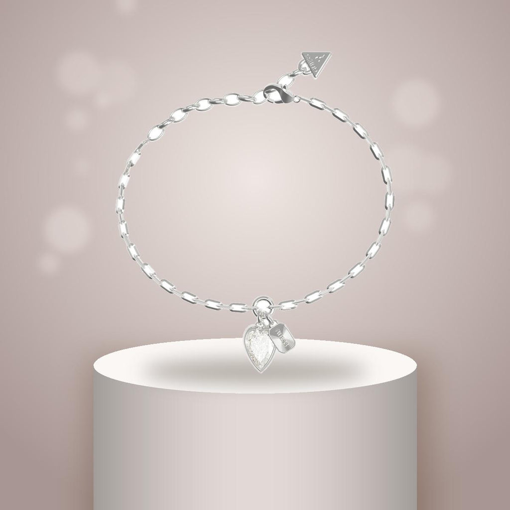 Pulsera Mujer Guess Plateado Jubb06360Jwrhs