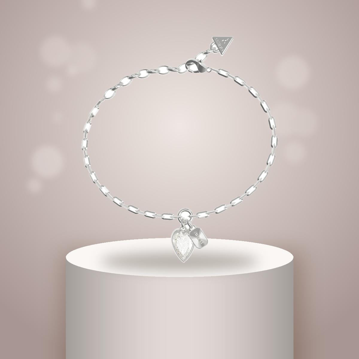 Pulsera Mujer Guess Plateado Jubb06360Jwrhs