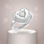 Anillo Mujer Guess Plateado Jubr05552Jwrh52