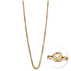 Collar Bering Dorado Mujer