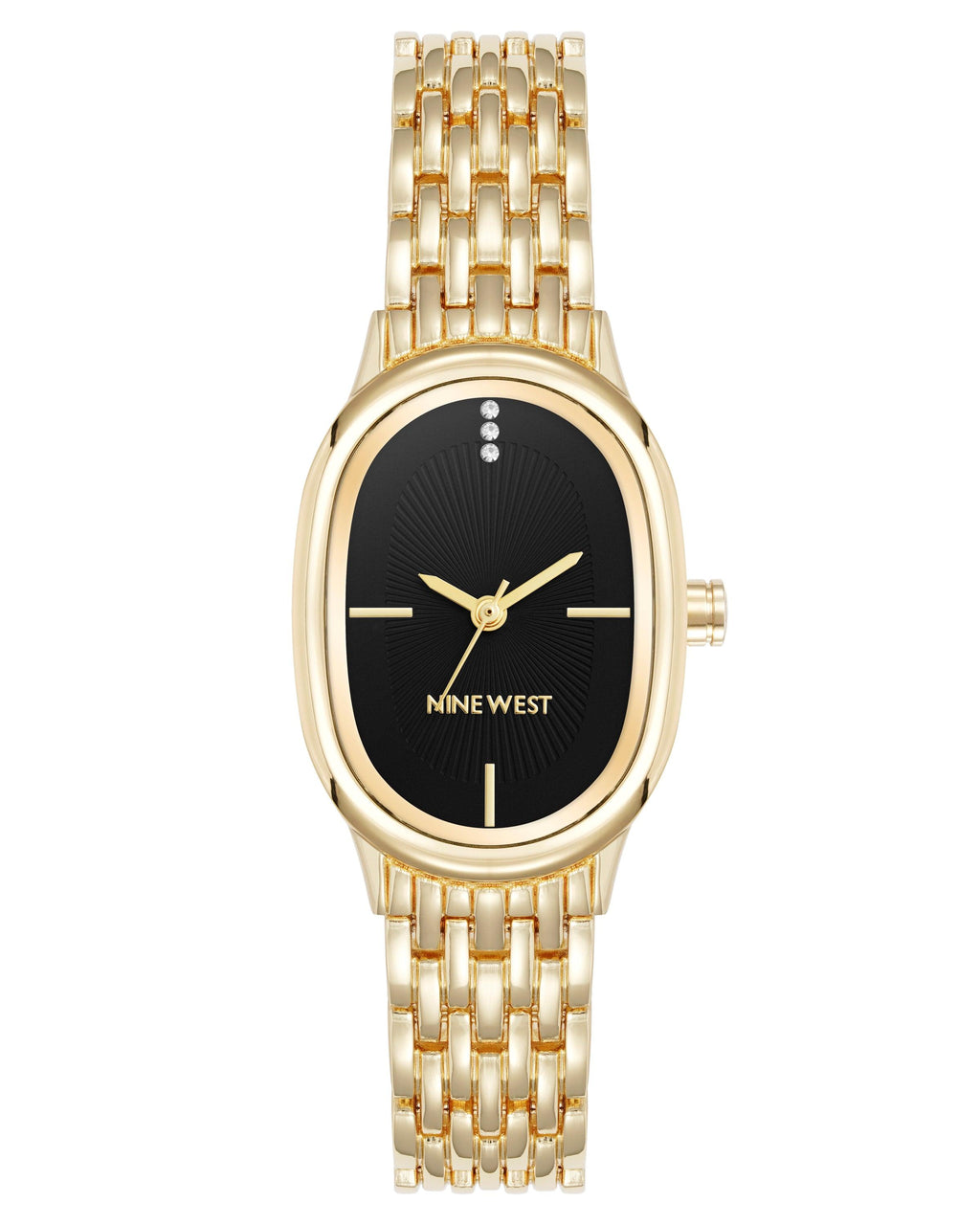 Reloj Análogo Mujer Nine West Dorado NW-3338BKGB