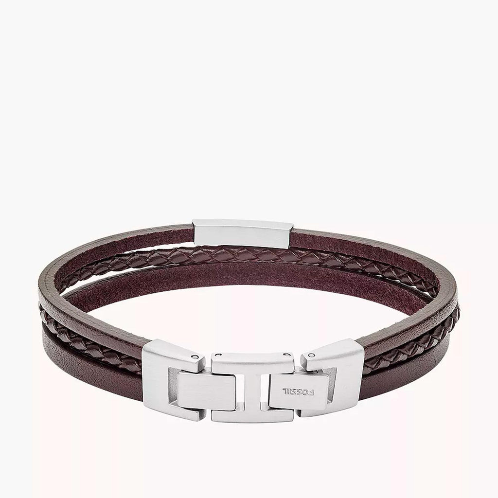 Brazalete Fossil Café Hombre JF03323040