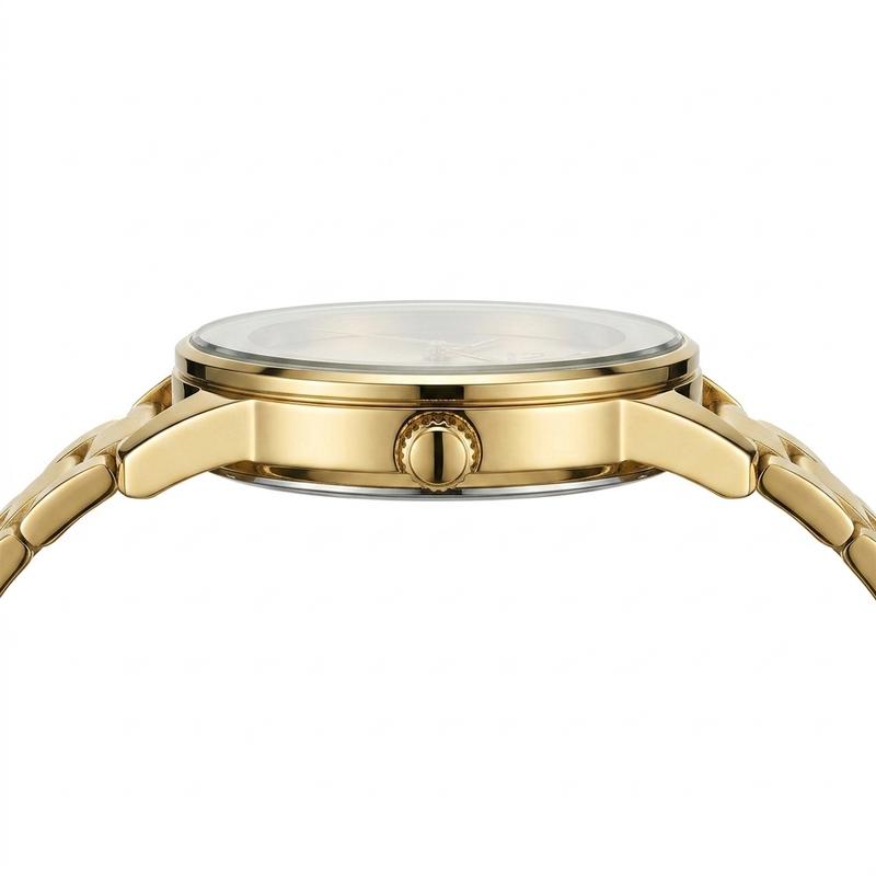 Reloj Análogo Femenino V1969 Dorado V1969-1000-131
