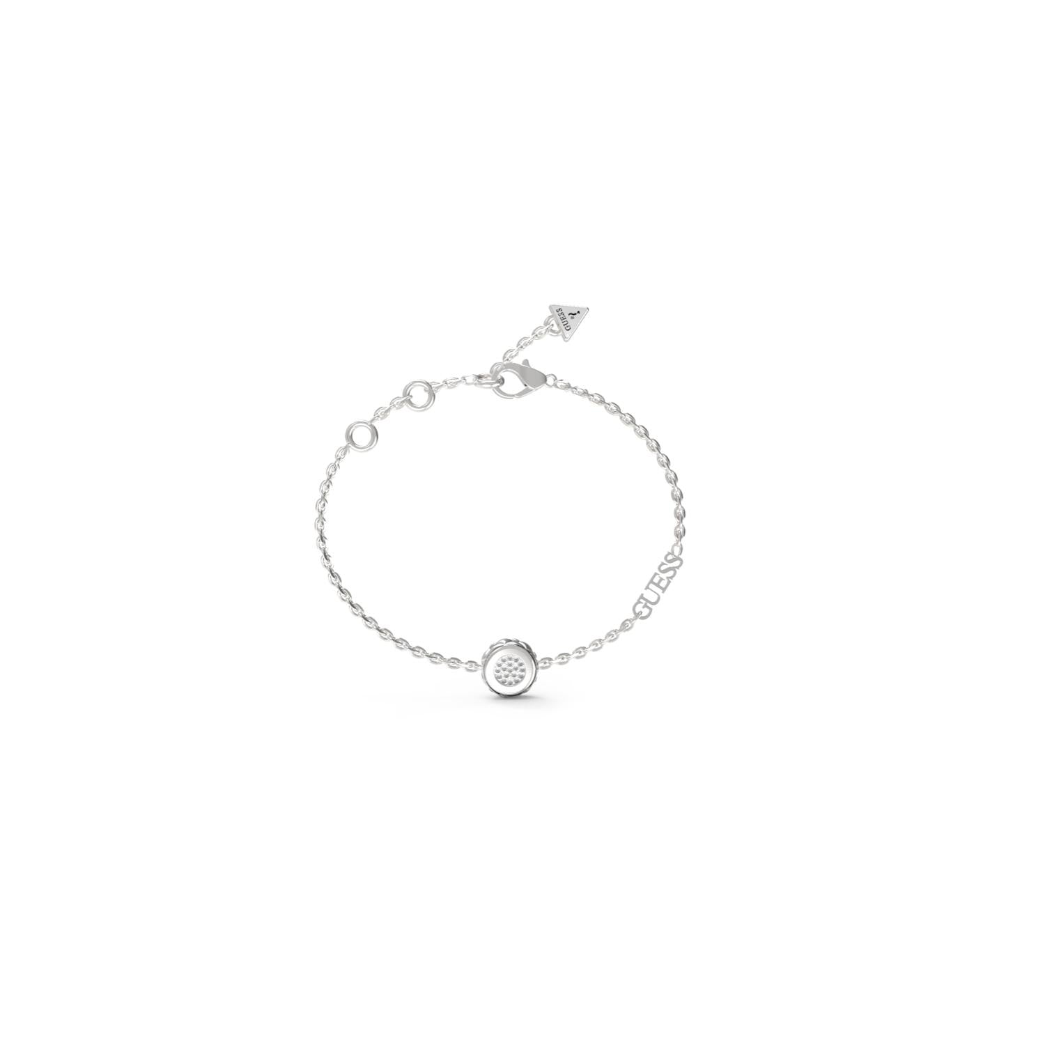 Pulsera Guess Plateada JUBB04594JWRHS