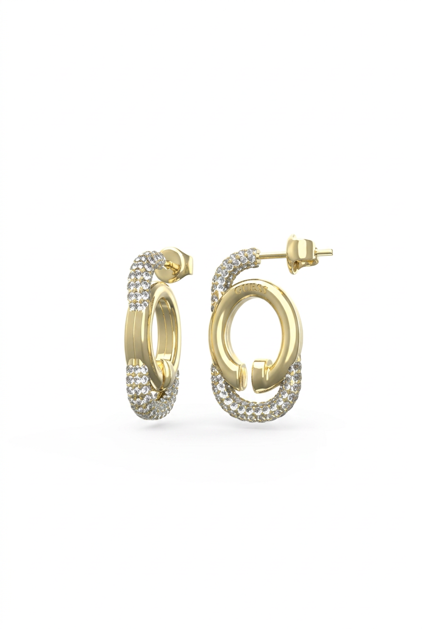 Aros Guess Dorados JUBE04517JWYGT-U