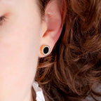 Aros Jason Hyde Negro Mujer