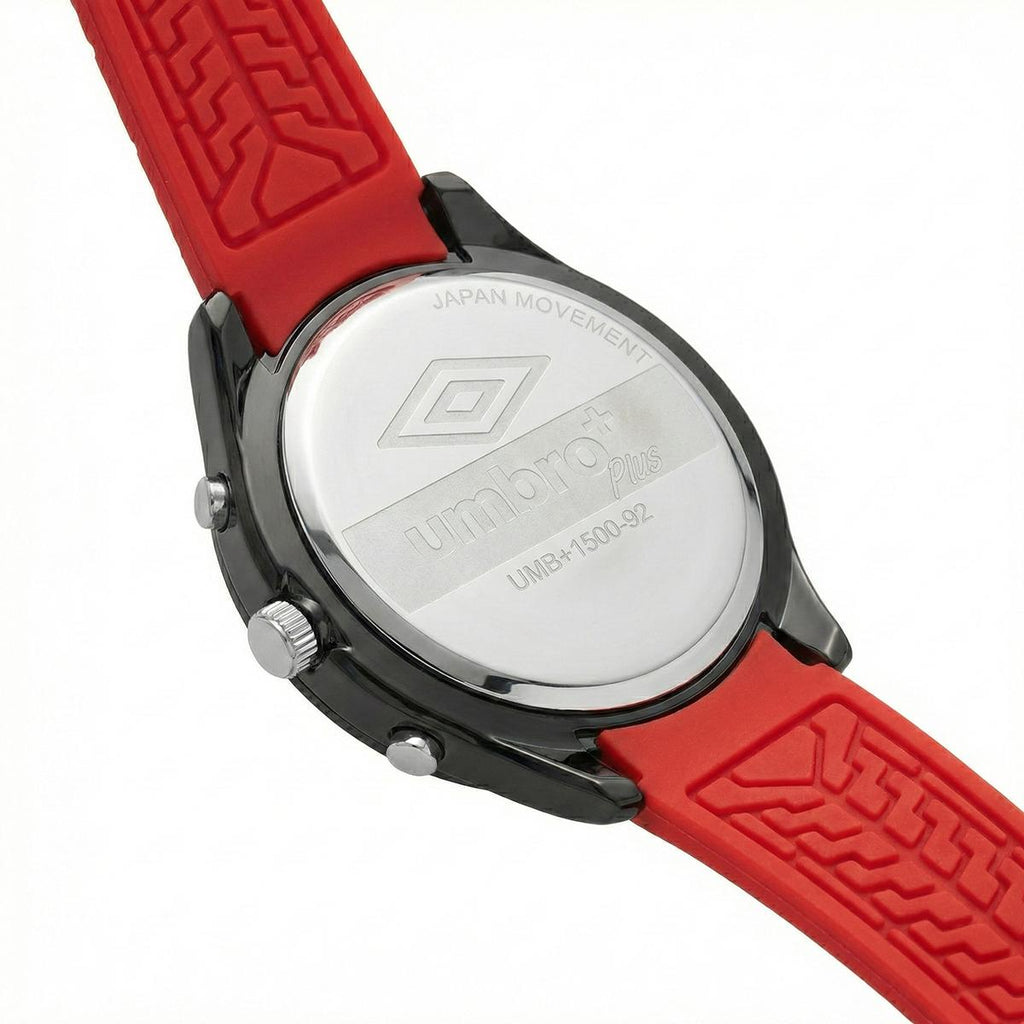 Reloj Análogo Hombre Umbro Plus Azul/Rojo UMBP-1500-92