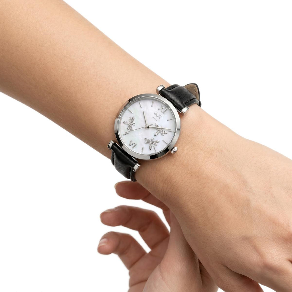 Reloj Análogo Mujer 19V69 Italia Negro -121