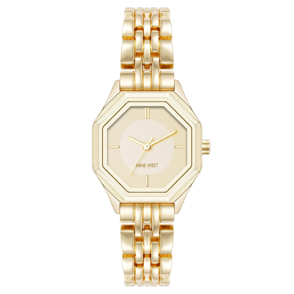 Reloj Análogo Mujer Nine West Dorado NW-3352CHGB