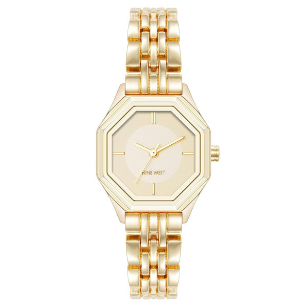 Reloj Análogo Mujer Nine West Dorado NW-3352CHGB