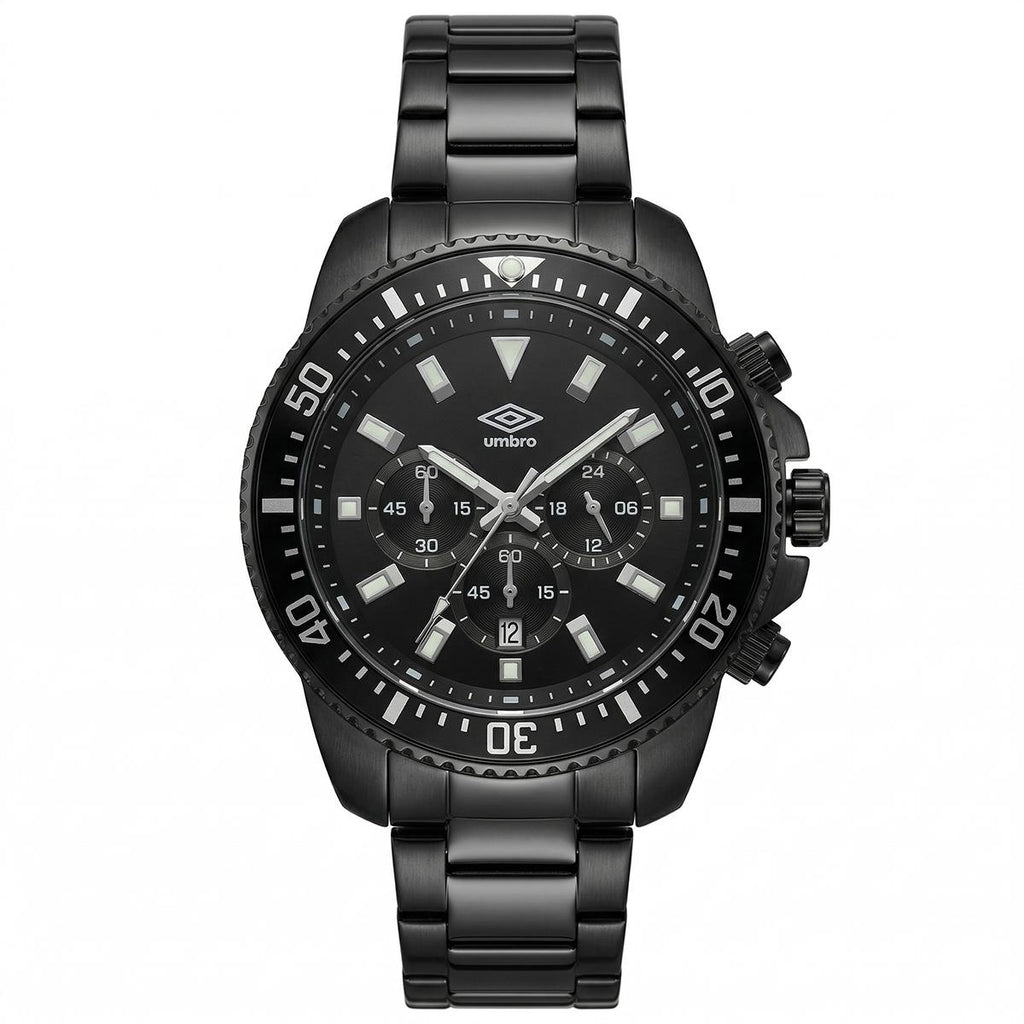 Reloj Análogo Hombre Umbro Plus Negro UMBP-1500-105