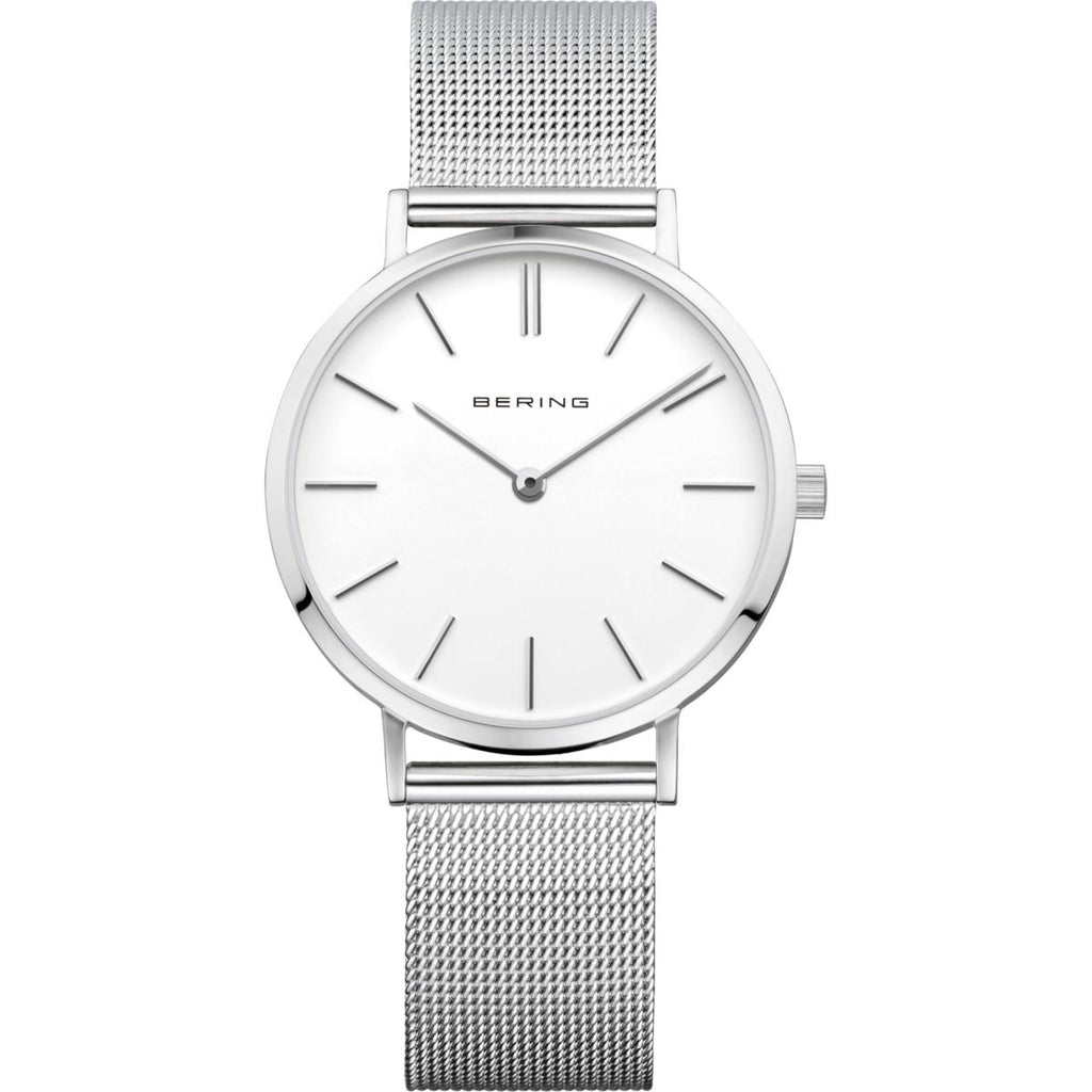 Reloj Análogo Mujer Bering Plateado 14134-004
