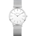 Reloj Análogo Mujer Bering Plateado 14134-004
