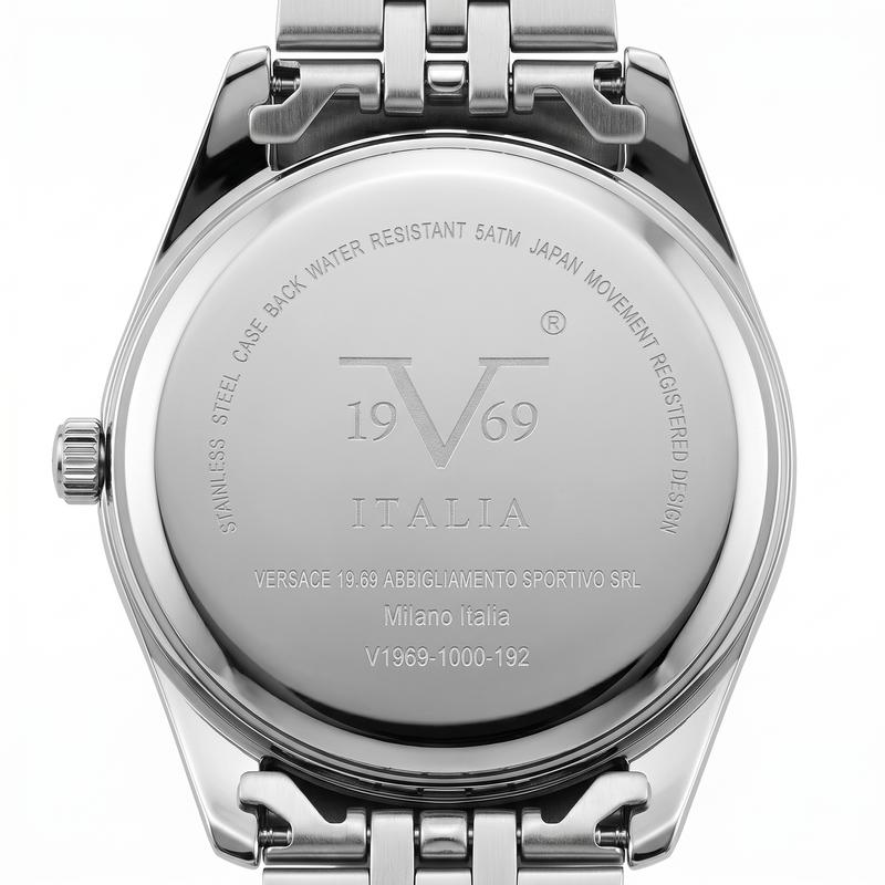 Reloj Análogo Femenino V1969 Plateado V1969-1000-192