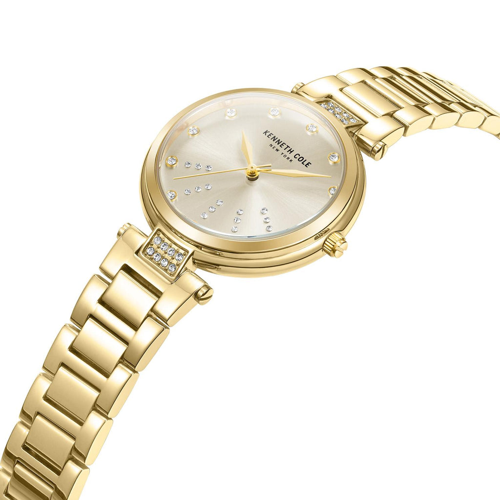 Reloj Kenneth Cole KCWLG2237302 Dorado Mujer