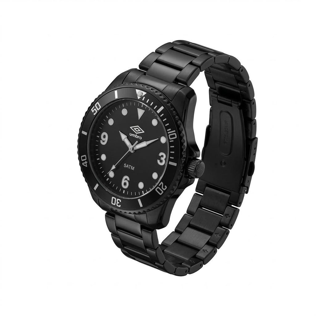 Reloj Análogo Hombre Umbro Plus Negro UMBP-1500-137