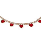 Collar Anne Klein Rojo Mujer
