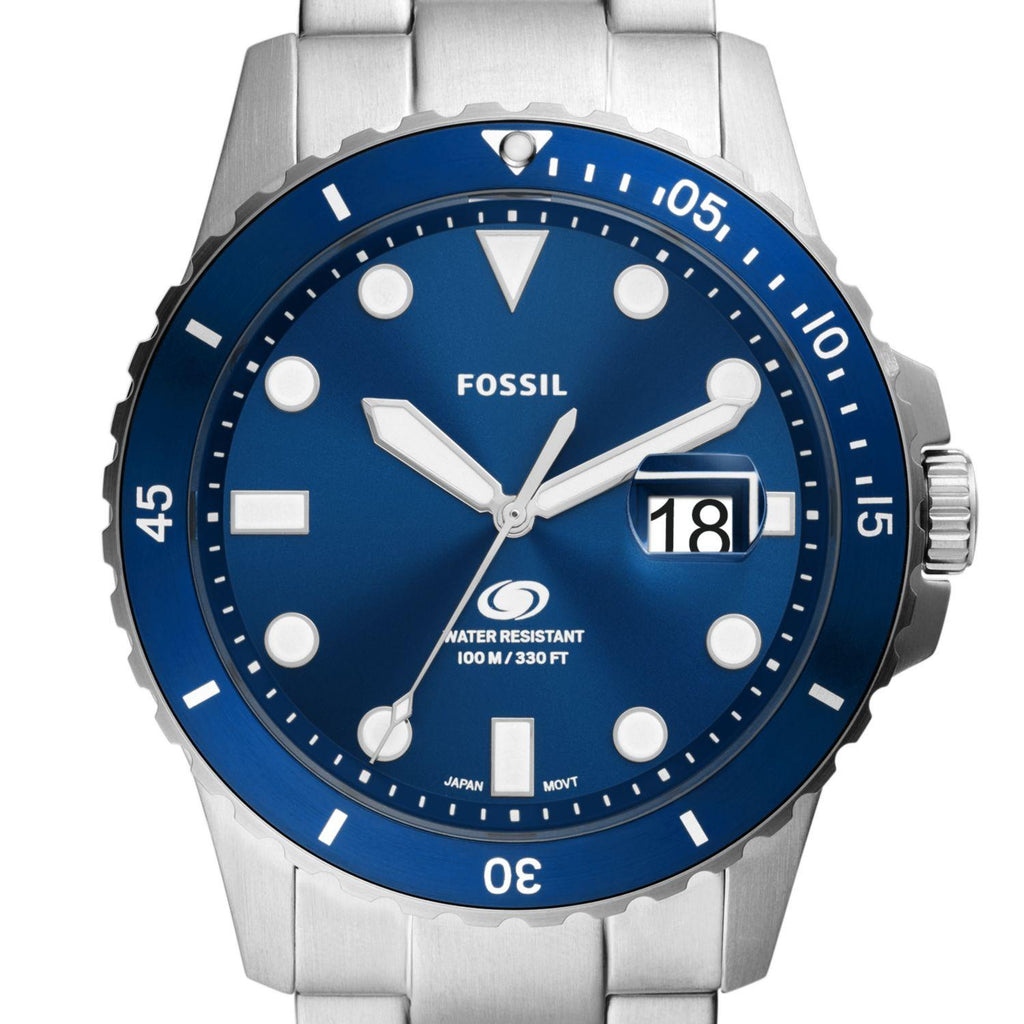 Reloj Plateado Fossil Hombre FS6029
