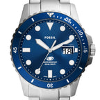 Reloj Plateado Fossil Hombre FS6029
