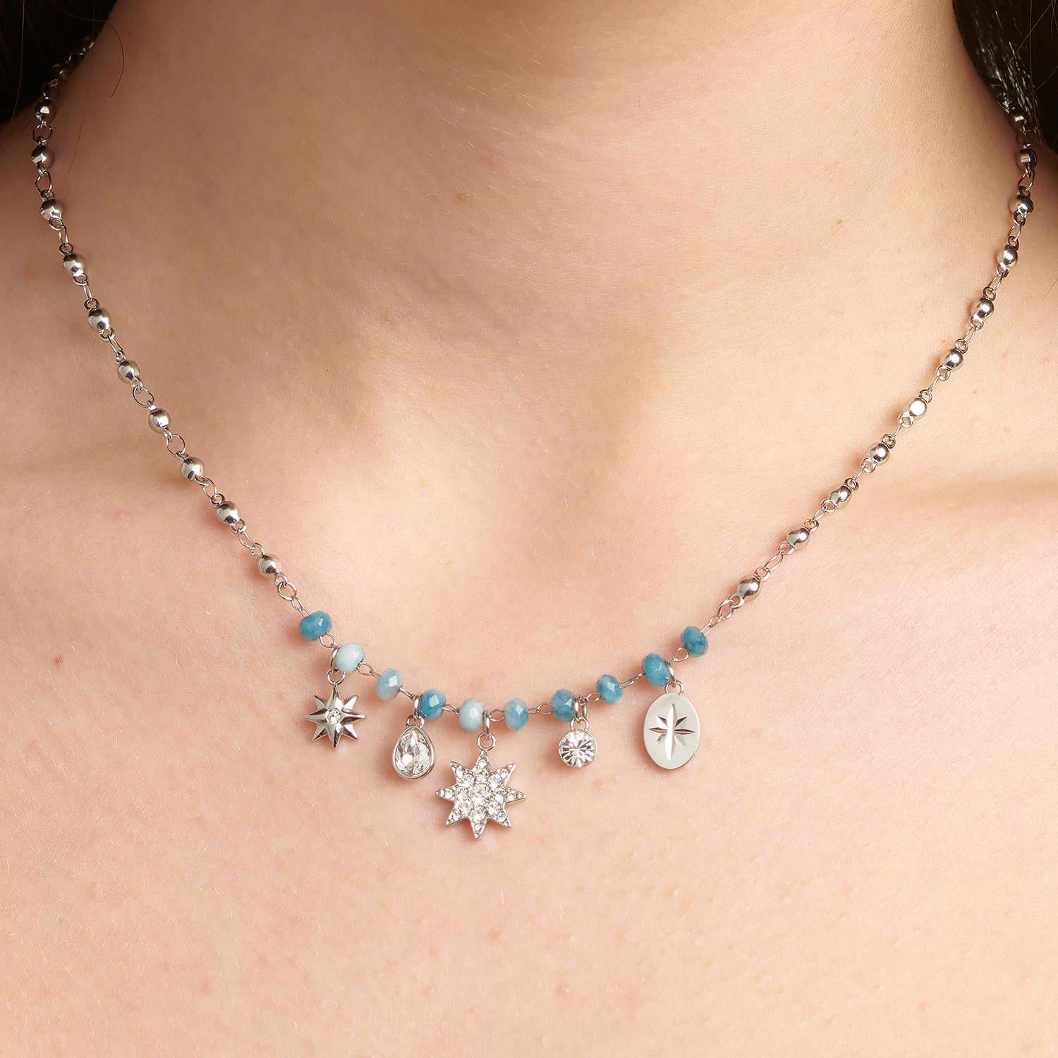 Collar Brosway BHKN084 Plateado Mujer