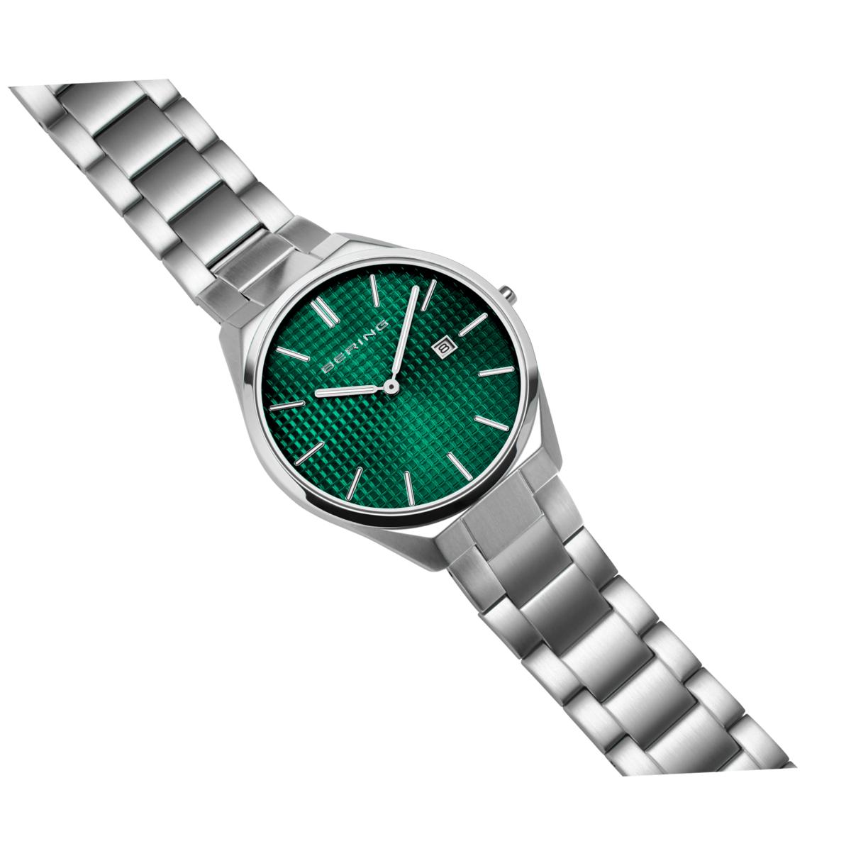 Reloj Análogo Bering Plateado Hombre 17240-708