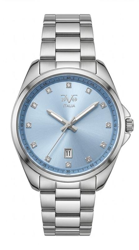 Reloj Análogo Femenino V1969 Plateado V1969-1000-188
