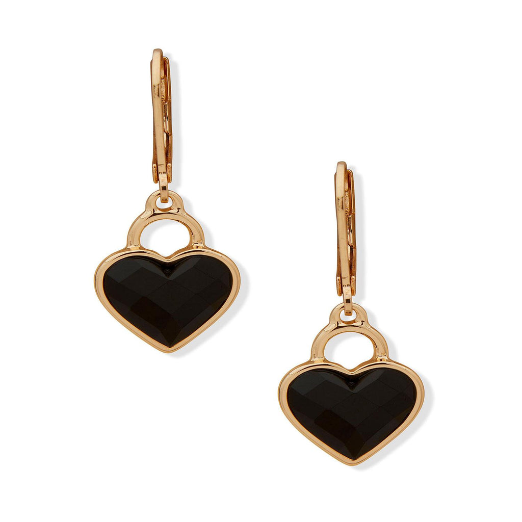 Aros Anne Klein Negro Mujer 01G00696